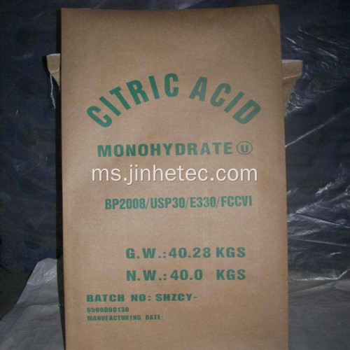 Monohidrat asid sitrik gred industri 99.5%